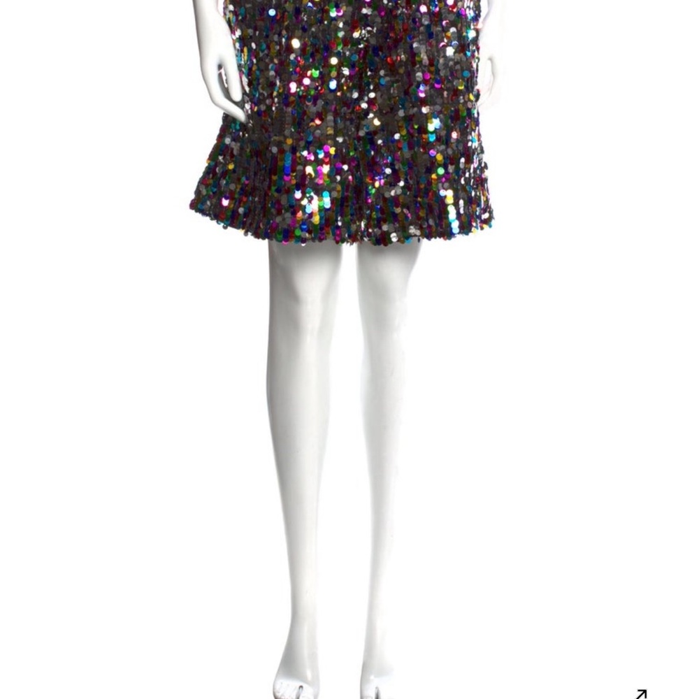 Mira Mikati Sequin Multicolor Shorts